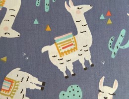 Lama e Cacto – Azul