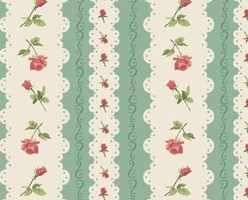 Risca com mini Rosa – Verde Marfim – MV010C02