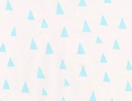 Triângulos Pirâmide Azul sobre branco