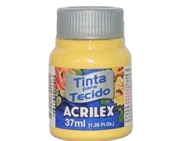 Tinta para tecido Fosca 37ml – Amarelo Canário – 589