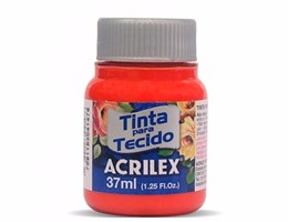 Tinta para tecido Fosca 37ml – Vermelho Fogo – 507