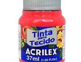 Tinta para tecido Fosca 37ml – Vermelho Bebé – 800