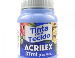 Tinta para tecido Fosca 37ml – Azul Caribe – 560