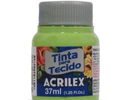 Tinta para tecido Fosca 37ml – Verde Kiwi – 985