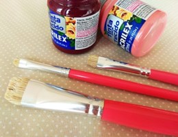pincel LG nº 4 para tecido – Cerda – Pelo curto