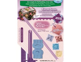 Puff Quilting Clip set Art 8400 Pequeno