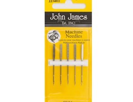 Embalagem 5 agulhas John James JJ34011