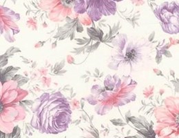 Floral Flores Rosas – Branco