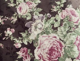 Floral Rosas Romântico – Castanho