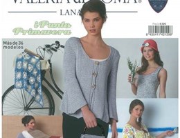 Livro de tricot em espanhol “I punto Primavera” 36 modelos