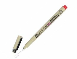CANETA MICRON 0,2MM VERMELHO SAKURA