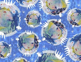 Menina Natureza - Azul 