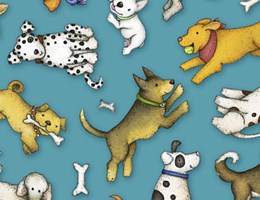 TE2224 - Cães divertidos