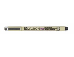 CANETA MICRON 0,2MM PRETA SAKURA