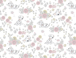Dalmata e flores