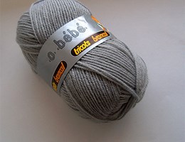 Fio Brancal "O Bébé" – 51 – Cinza – 50 Grs