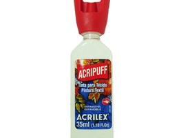 Tinta Acripuff para tecido expansível - Branco 519
