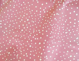 Pinta branca sobre rosa velho - Oeko-Tex 100 Europe