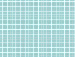 Quadradinhos Turquesa Médio -  Fabricart