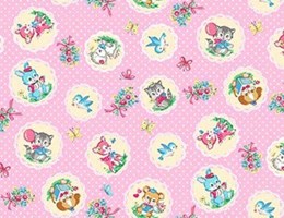 Animais fofinhos Quilt gate
