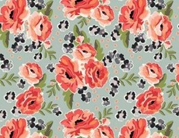 Floral Riley Blake Ava Kate By Carina Gardner