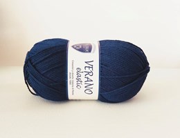 Fio Verano Elastic – Cor 012 - Azul marinho 100Grs