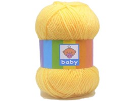 Lã Baby BMG – 607 Amarelo