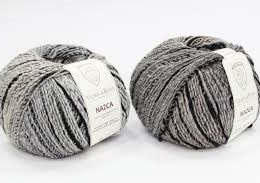 Lã Nazca - 954 – Mesclado Cinza e Preto – 100 Grs