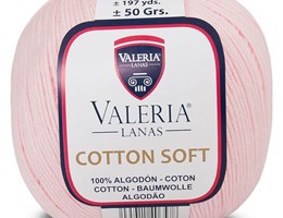 Fio Cotton Soft  - 002 – Rosa Bebé – 50Grs