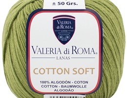 Fio Cotton Soft  - 132 – Verde Azeitona – 50Grs