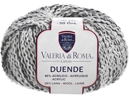 Fio Duende  - 2011 – Mesclado Cinza escuro Branco – 50Grs
