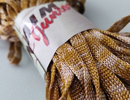 Fio meada Cetim  - 1001 Mesclado dourado velho – 100Grs