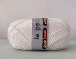Fio Le Petit – 1 – Branco ligeiramente pérolado  – 50 Grs