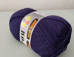 Fio Pom Pom  - 29 – Azul marinho – 50Grs