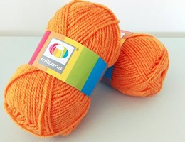 Fio Miltons – 120 – Laranja claro 50Grs
