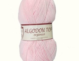 Fio Algodon Top Orgánico – 002 – Rosa bebé 100Grs