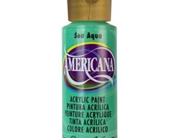 Tinta Acrílica Americana Decoart 59ml – DA046 – Sea Aqua – Agua oceano