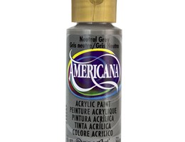 Tinta Acrílica Americana Decoart 59ml – DA095 – Neutral Grey – Cinza