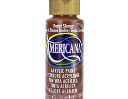 Tinta Acrílica Americana Decoart 59ml – DA063 – Burnt Sienna – Castanho