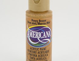 Tinta Acrílica Americana Decoart 59ml – DA163 – Honey Brown – Castanho mel