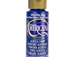Tinta Acrílica Americana Decoart 59ml – DA100 – Ultra Blue Deep – Azul profundo