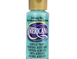 Tinta Acrílica Americana Decoart 59ml – DA255 – Bahama Blue – Azul Bahama