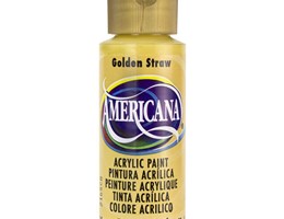 Tinta Acrílica Americana Decoart 59ml – DA168 – Golden Straw – Palha dourada