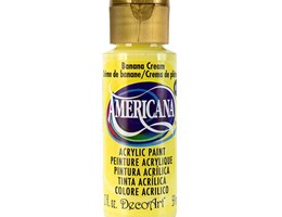 Tinta Acrílica Americana Decoart 59ml – DA309 – Banana Cream – Banana claro