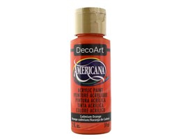 Tinta Acrílica Americana Decoart 59ml – DA014 – Cadmium Orange – Laranja cádmio