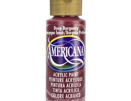 Tinta Acrílica Americana Decoart 59ml – DA128 – Deep Burgundy – Vinho profundo