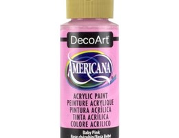 Tinta Acrílica Americana Decoart 59ml – DA031 – Baby Pink – Rosa bebé
