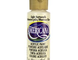 Tinta Acrílica Americana Decoart 59ml – DA164 – Light Buttermilk – Manteiga claro