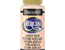 Tinta Acrílica Americana Decoart 59ml – DA024 – White Peach – Péssego claro
