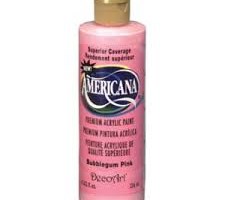 Tinta Acrílica Americana Decoart 236ml – DA250 – Bubblegum Pink – Rosa